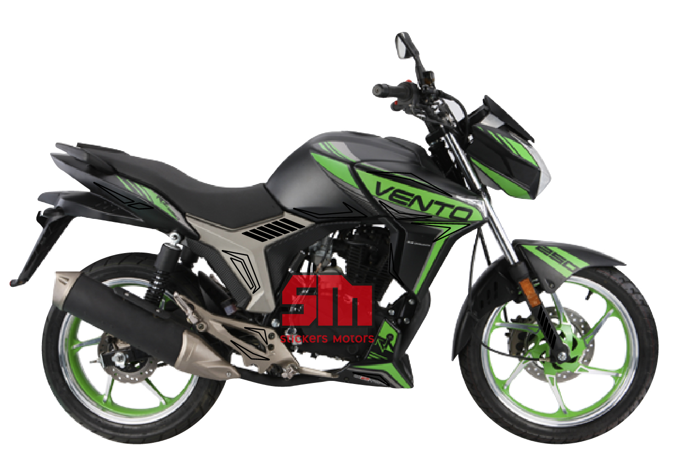 Vento Tornado 250 Stickers para tapas