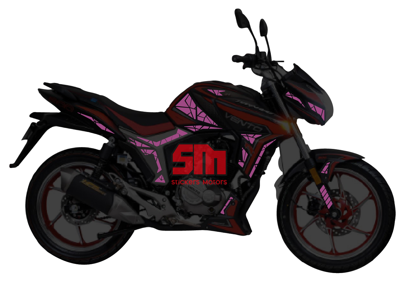 Vento Tornado 300 Stickers para tapas