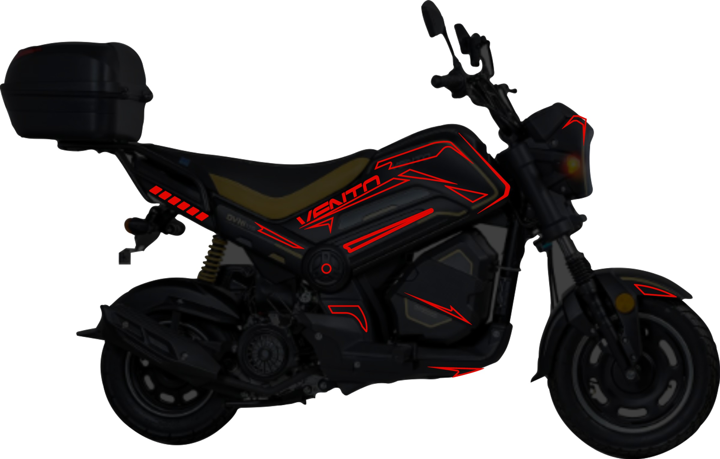 Vento Ovni 170 Kit de Sticker para tapas