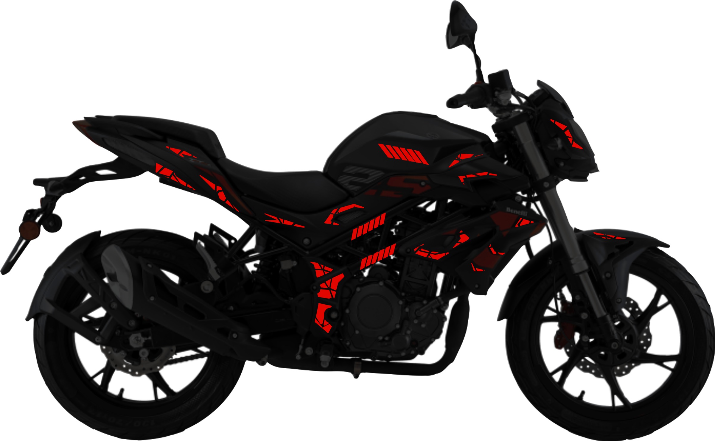 Benelli TNT25N kit de stickers para tapas