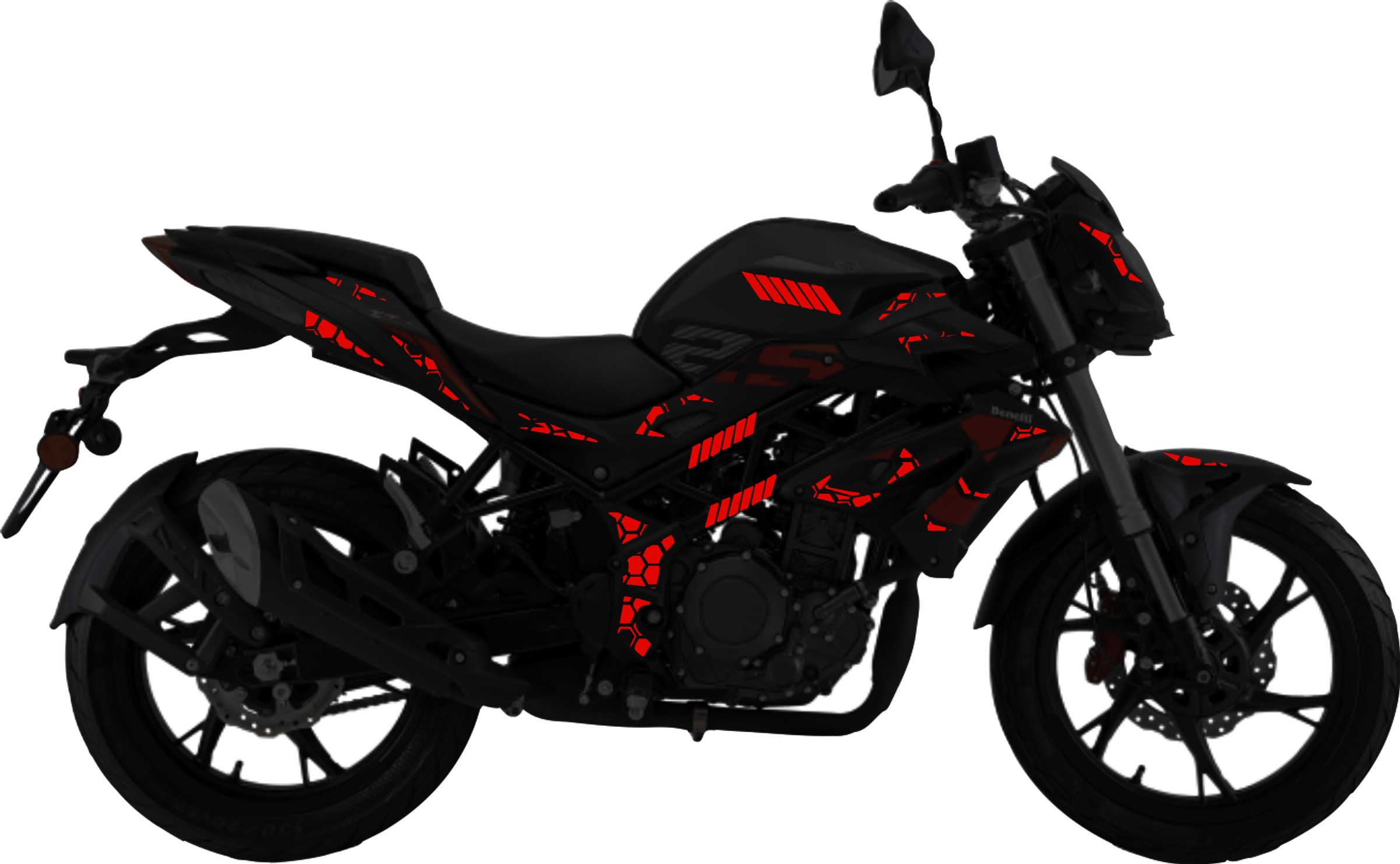 Benelli TNT25N kit de stickers para tapas