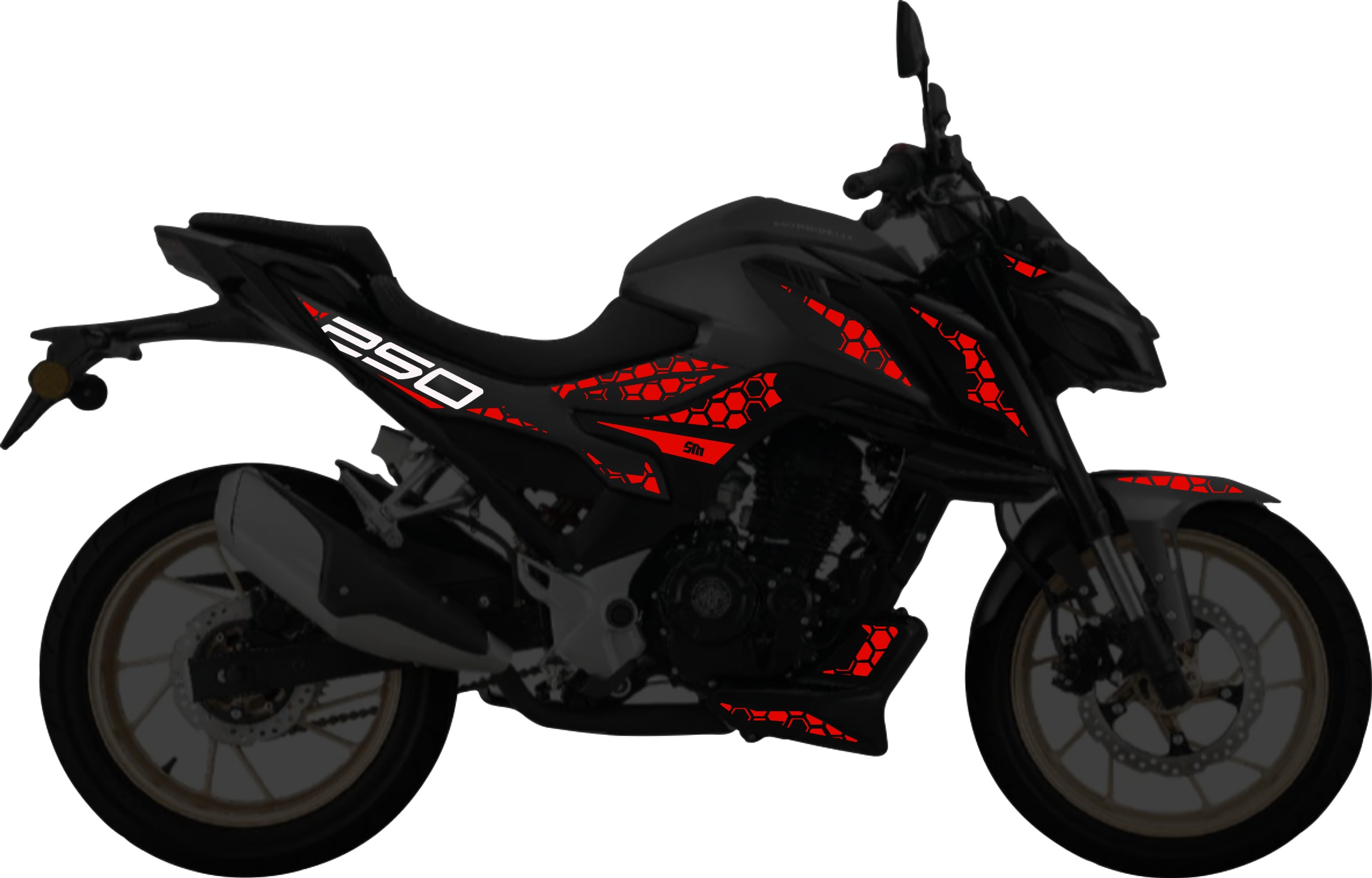 Morbidelli NZ250 kit de stickers para tapas