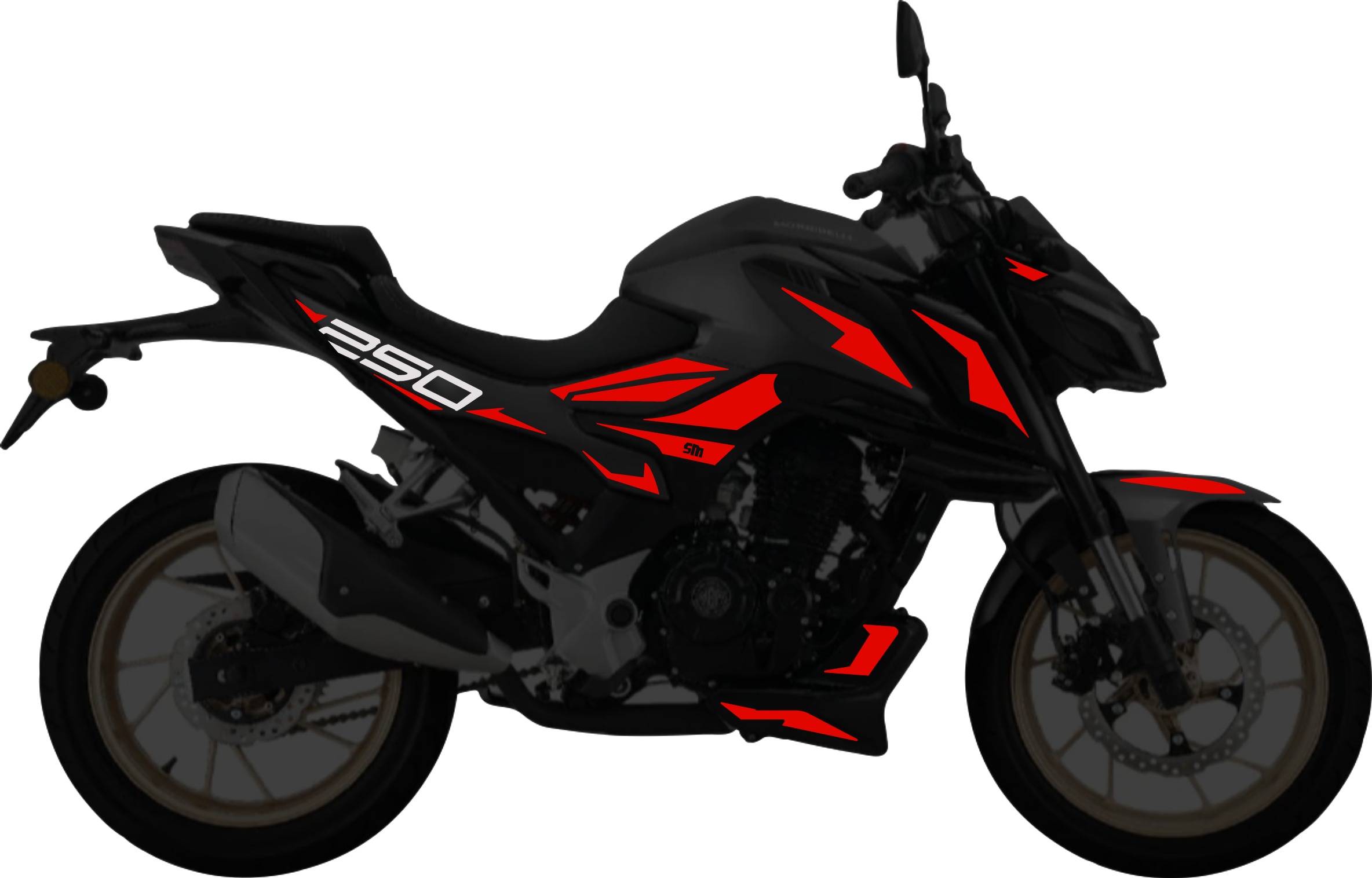 Morbidelli NZ250 kit de stickers para tapas