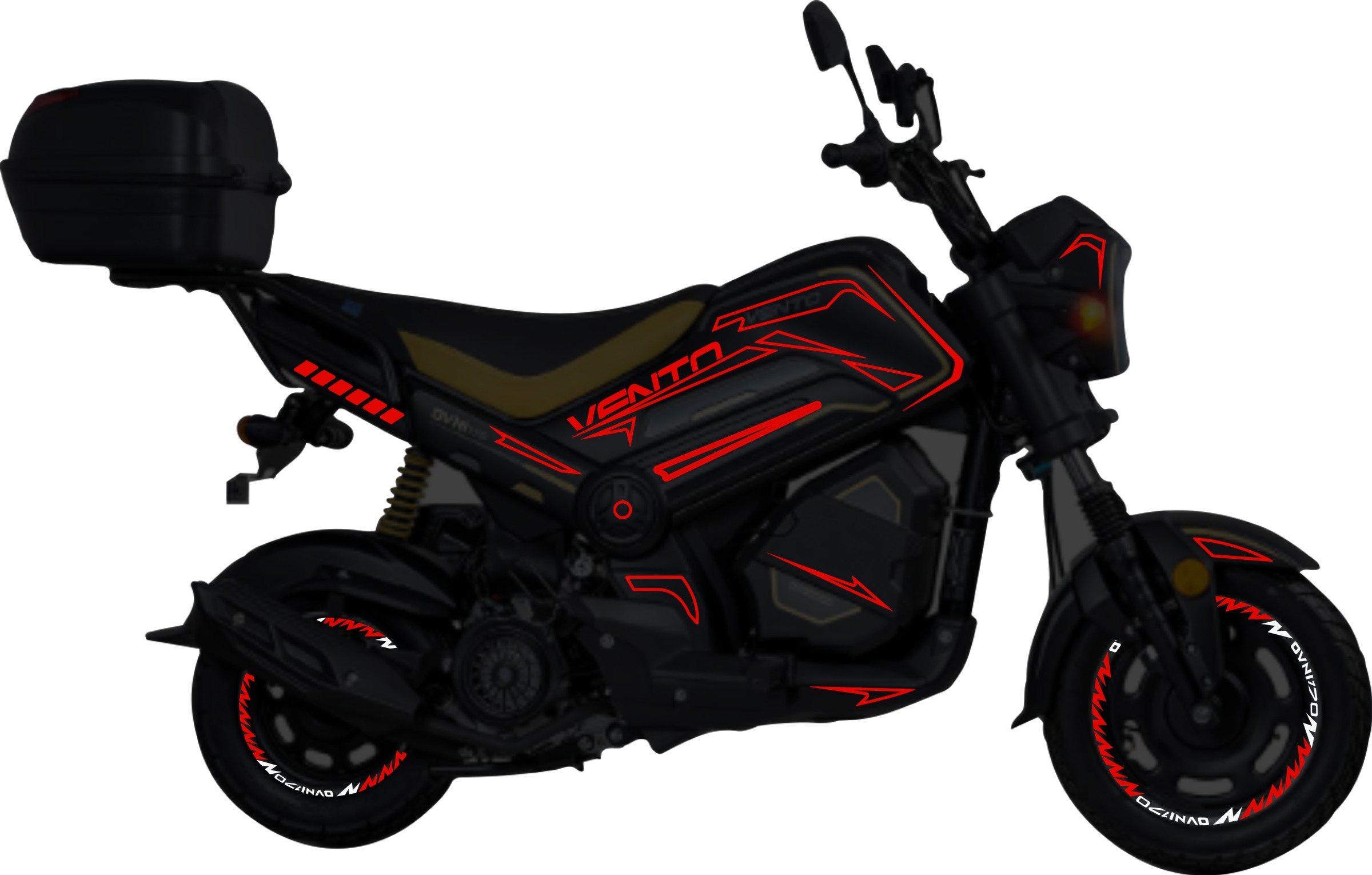Vento Ovni 170 Kit de stickers para tapas y rin