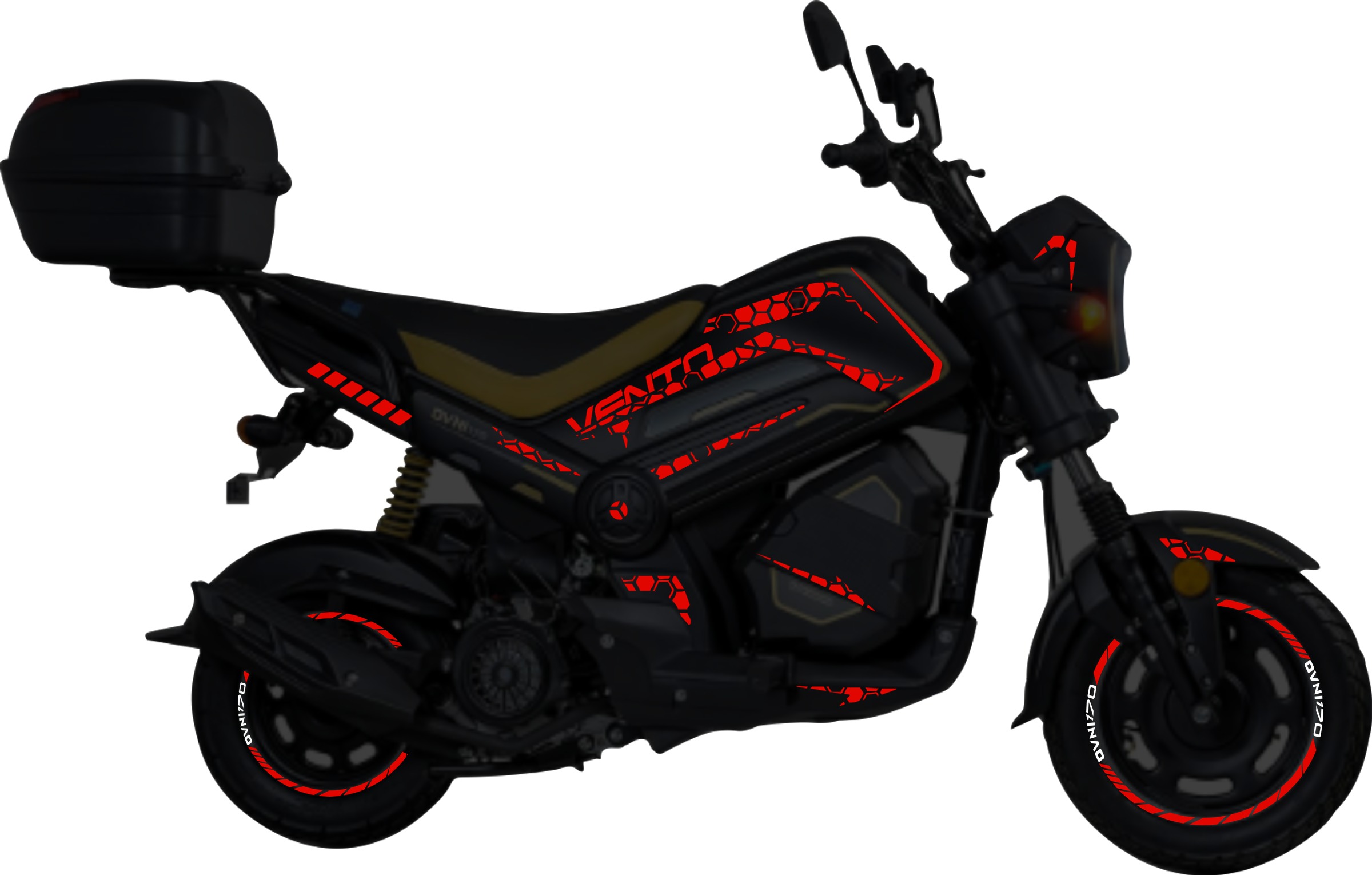 Vento Ovni 170 Kit de stickers para tapas y rin