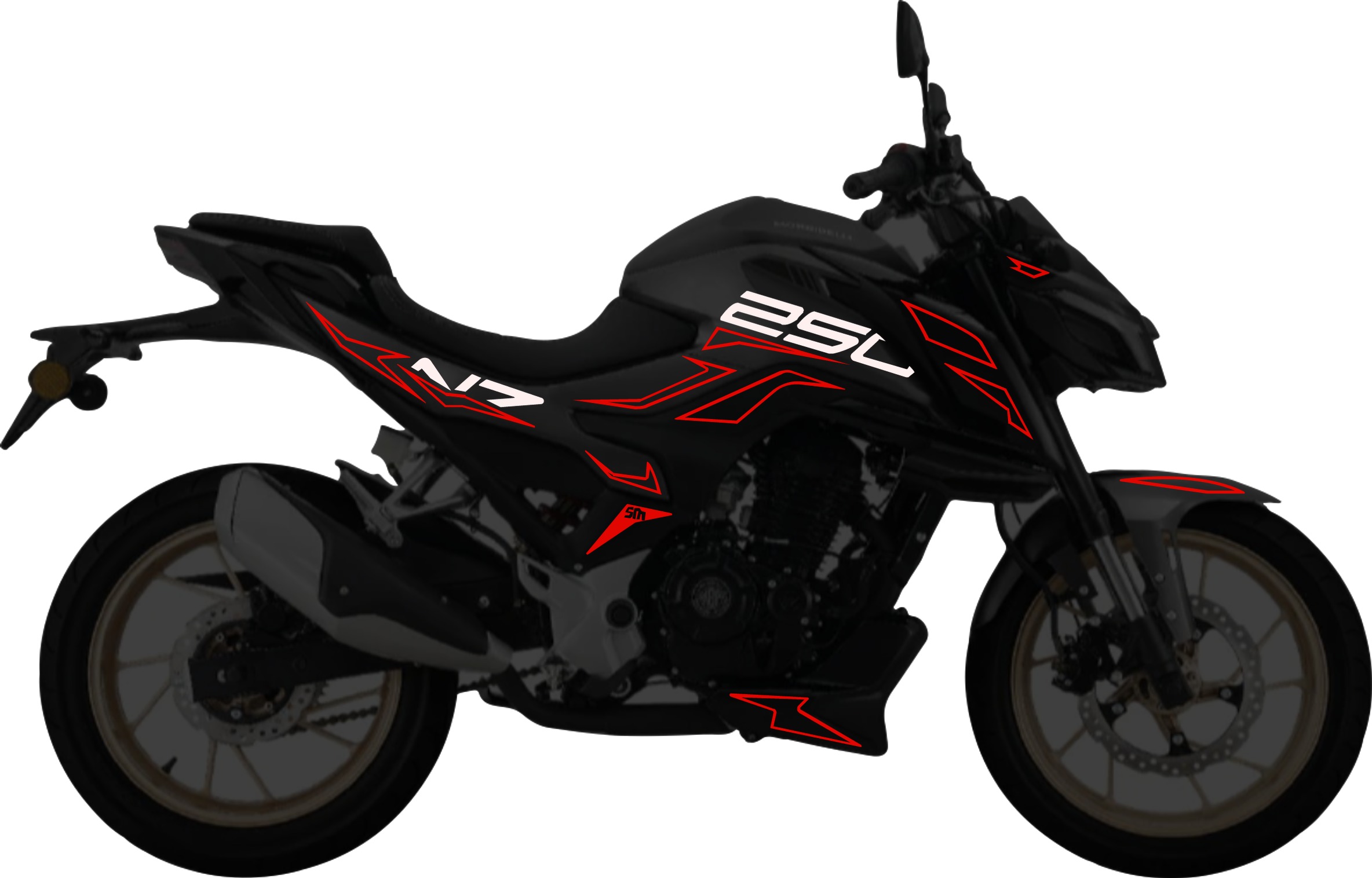 Morbidelli NZ250 kit de stickers para tapas
