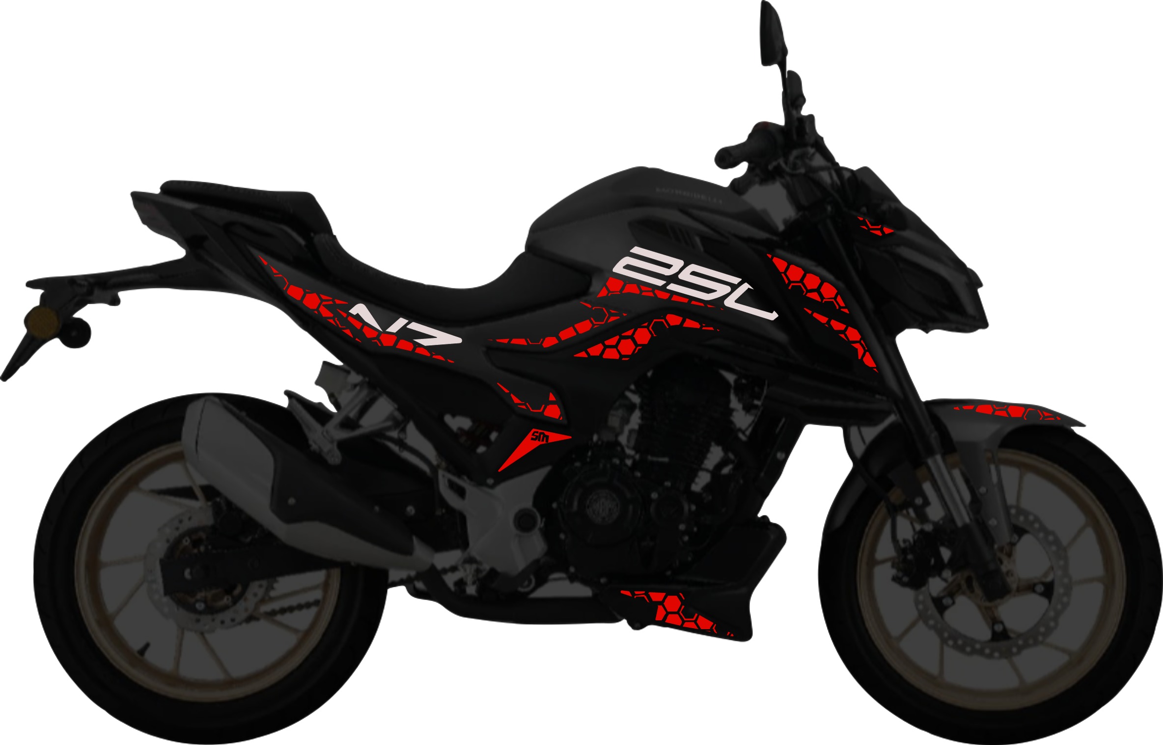 Morbidelli NZ250 kit de stickers para tapas