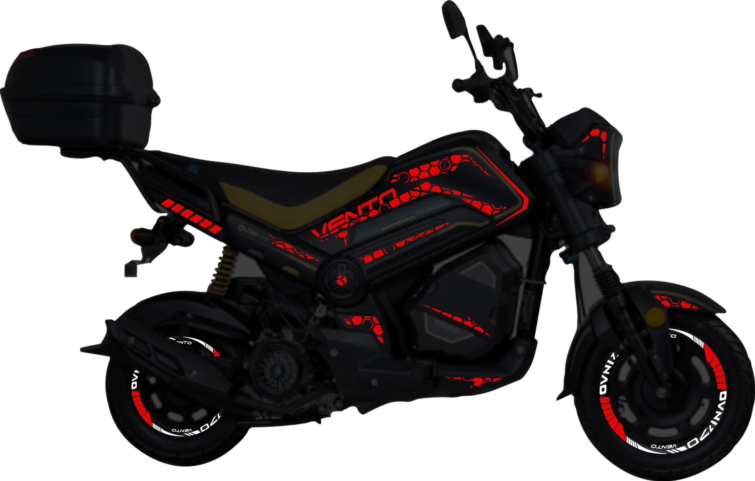 Vento Ovni 170 Kit de stickers para tapas y rin