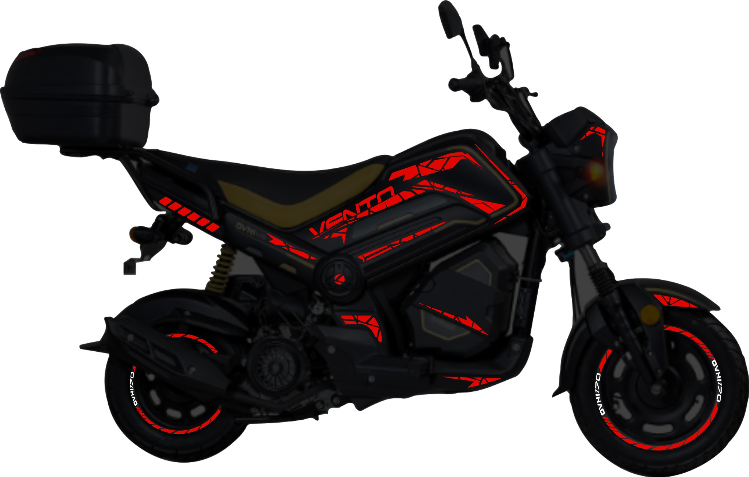 Vento Ovni 170 Kit de stickers para tapas y rin