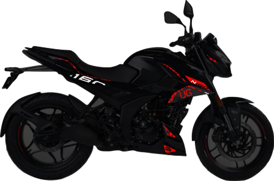 Pulsar N160UG kit de stickers para tapas