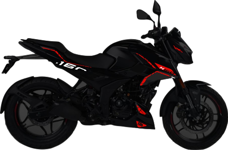 Pulsar N160UG kit de stickers para tapas