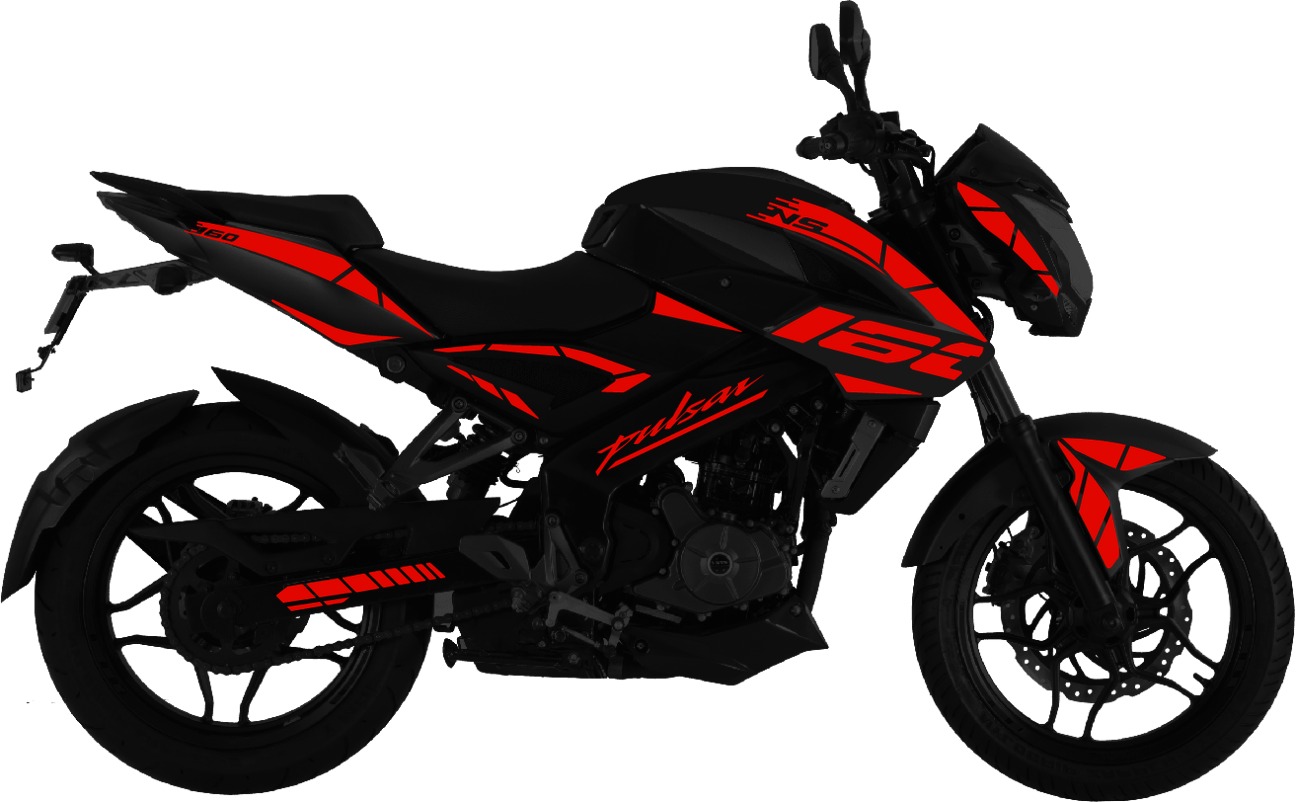 Pulsar NS160 Kit de stickers para tapas