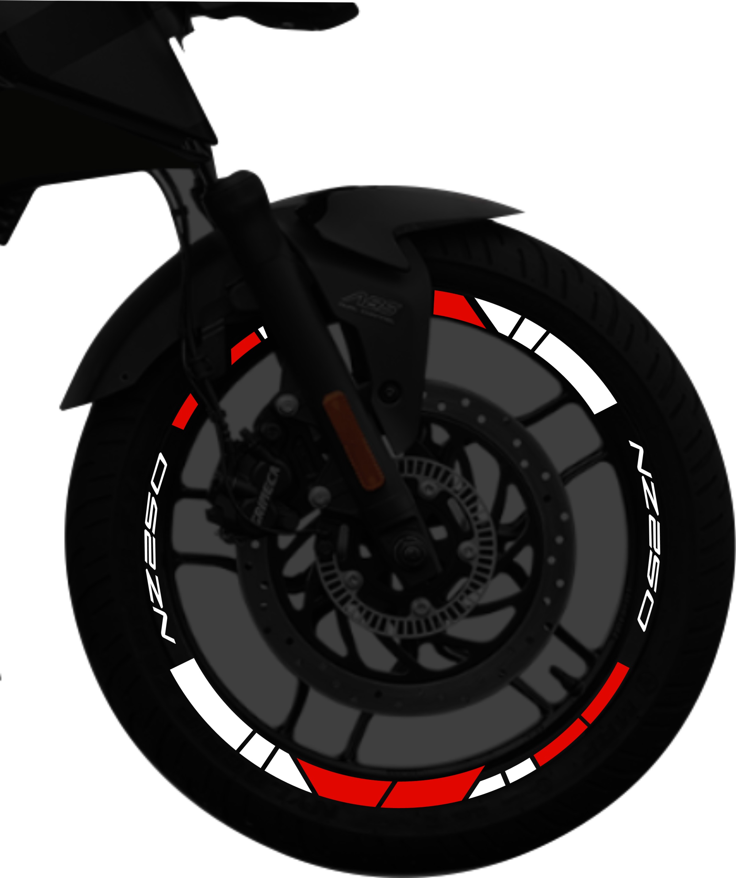 Morbidelli NZ250 Kit Stickers Para Rines SKU2001