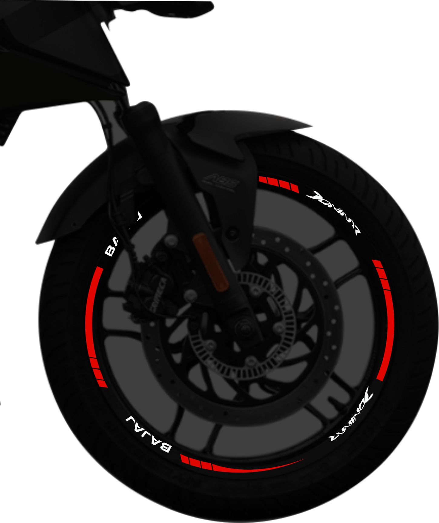 Bajaj Dominar kit de stickers para rines SKU2043