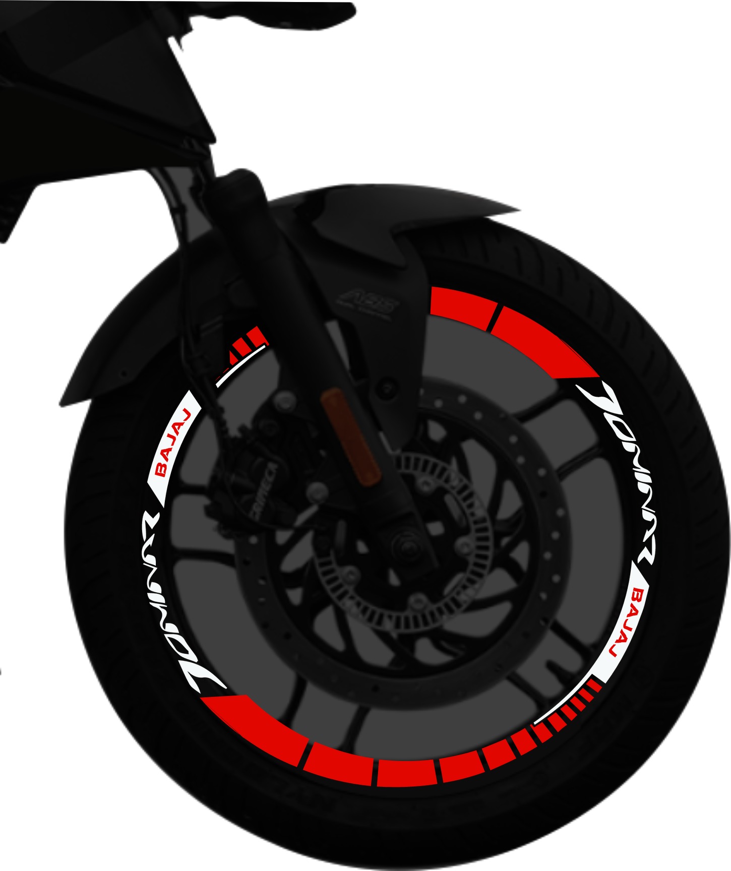 Bajaj Dominar kit de stickers para rines SKU2045