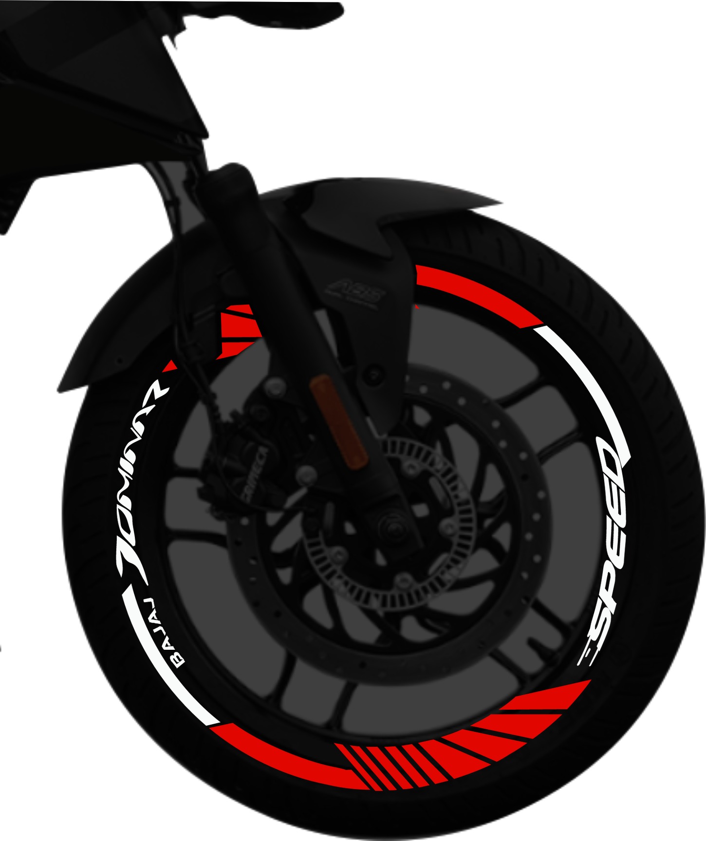 Bajaj Dominar kit de stickers para rines SKU2044