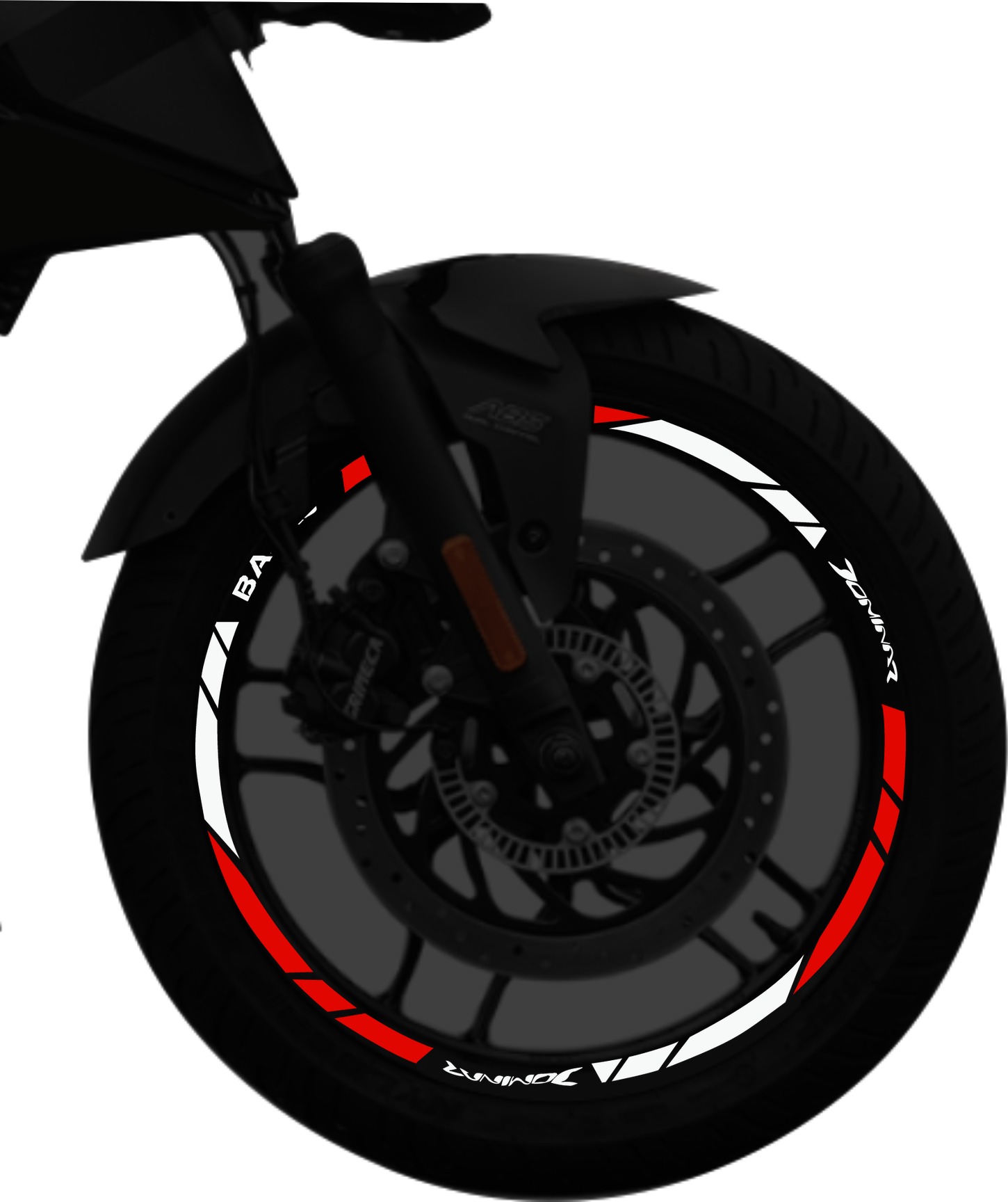 Bajaj Dominar kit de stickers para rines SKU2037
