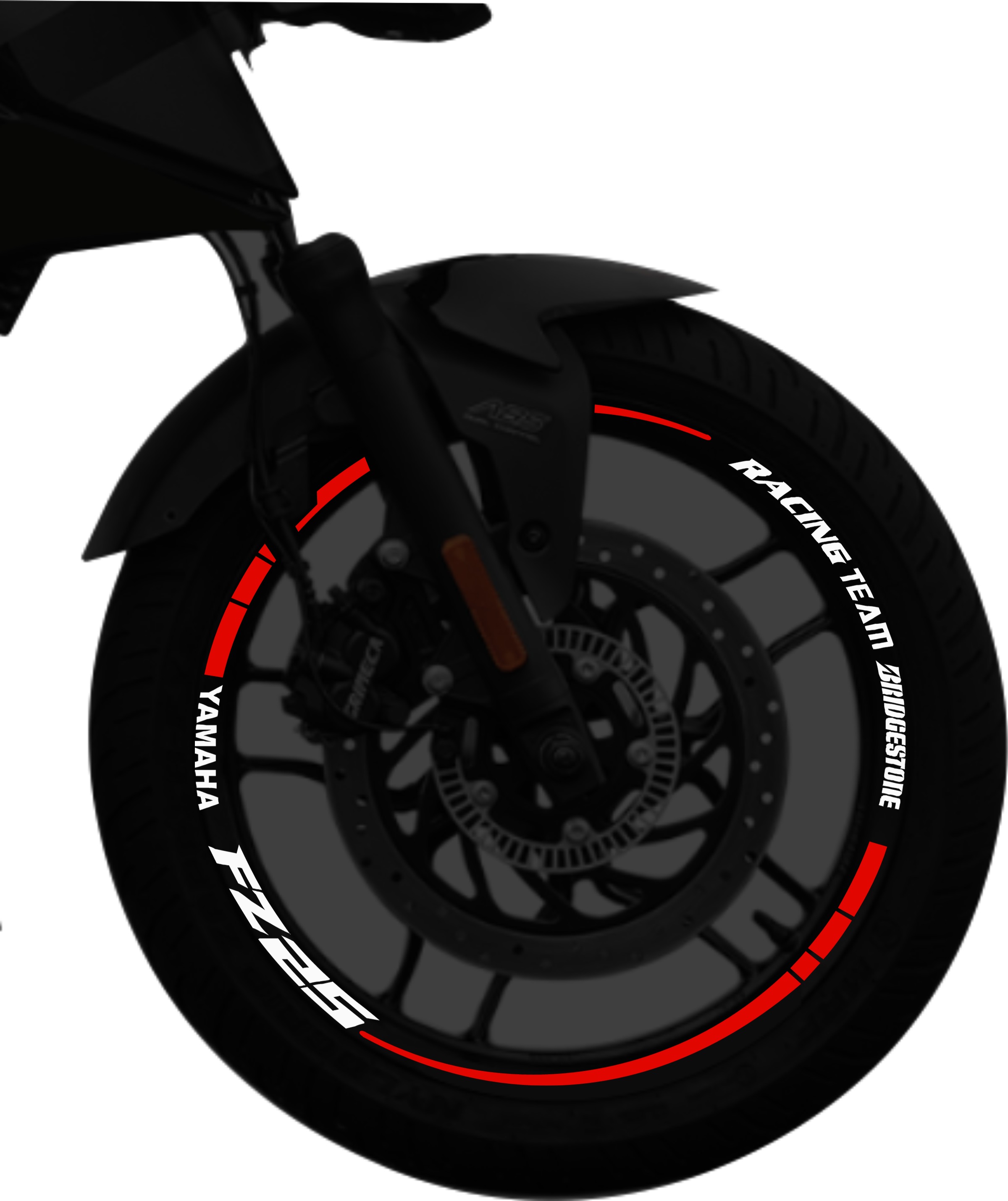 Yamaha FZ25 kit de stickers para rines SKU2028