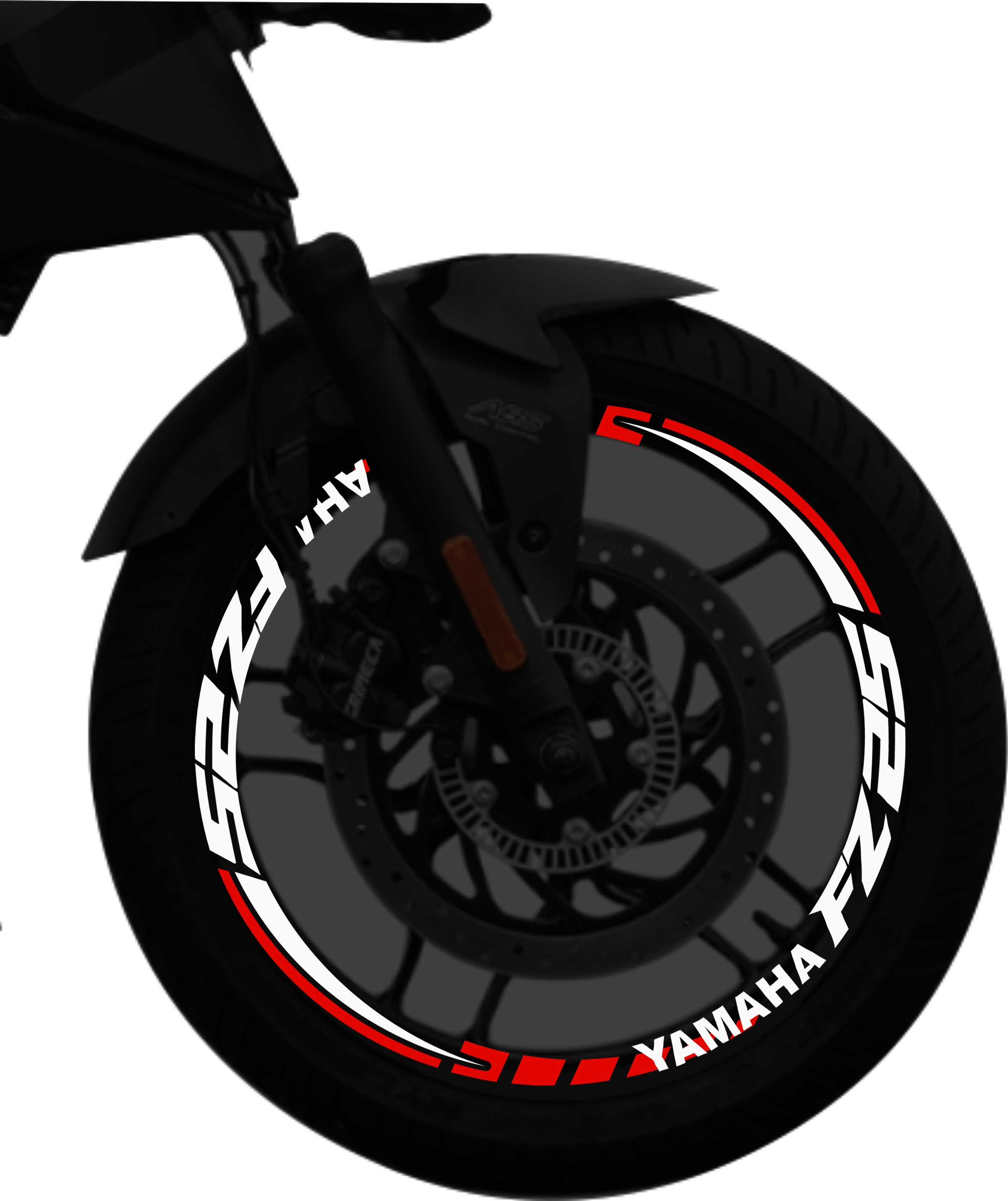 Yamaha FZ25 kit de stickers para rines SKU2030