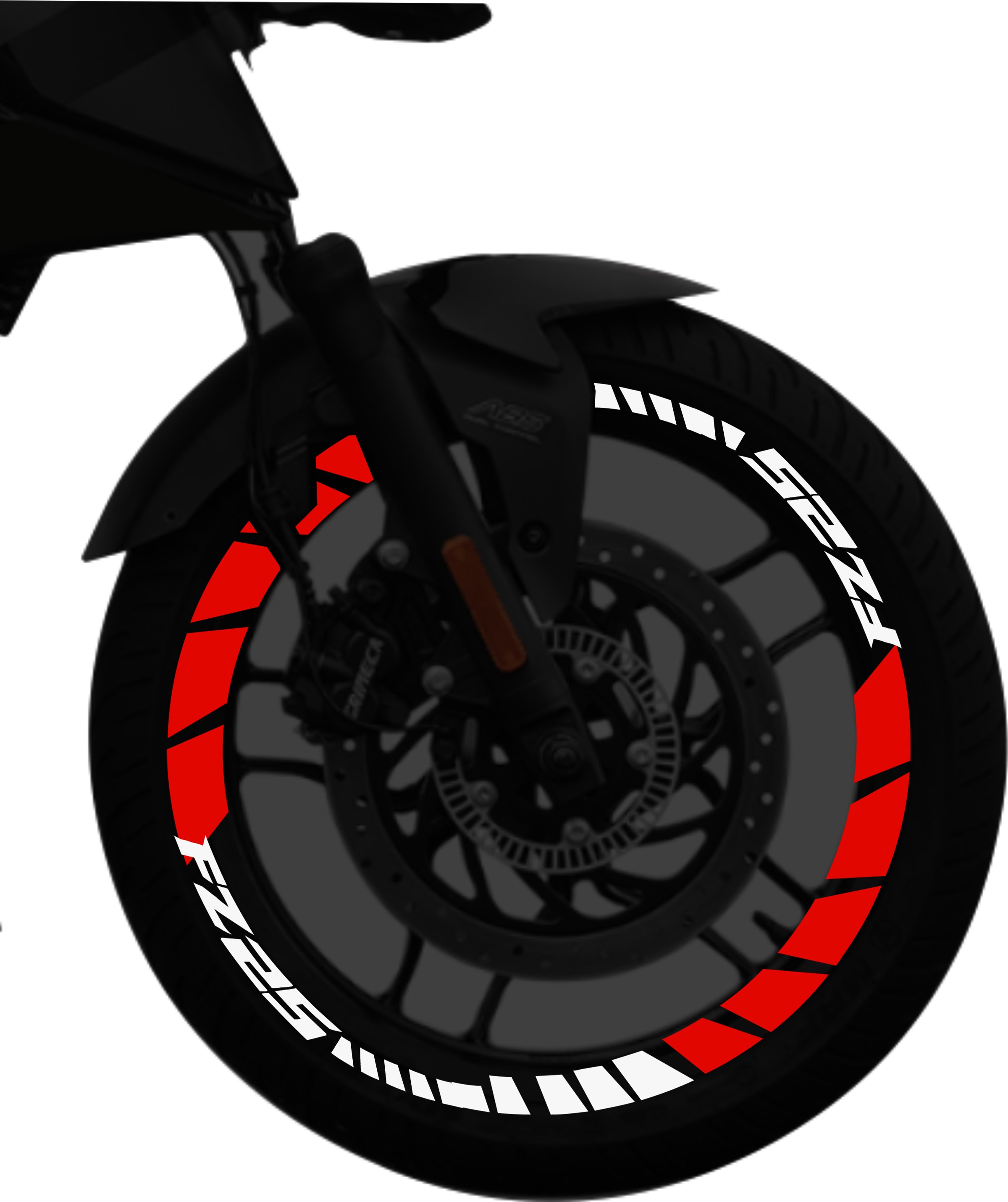 Yamaha FZ25 kit de stickers para rines SKU2031