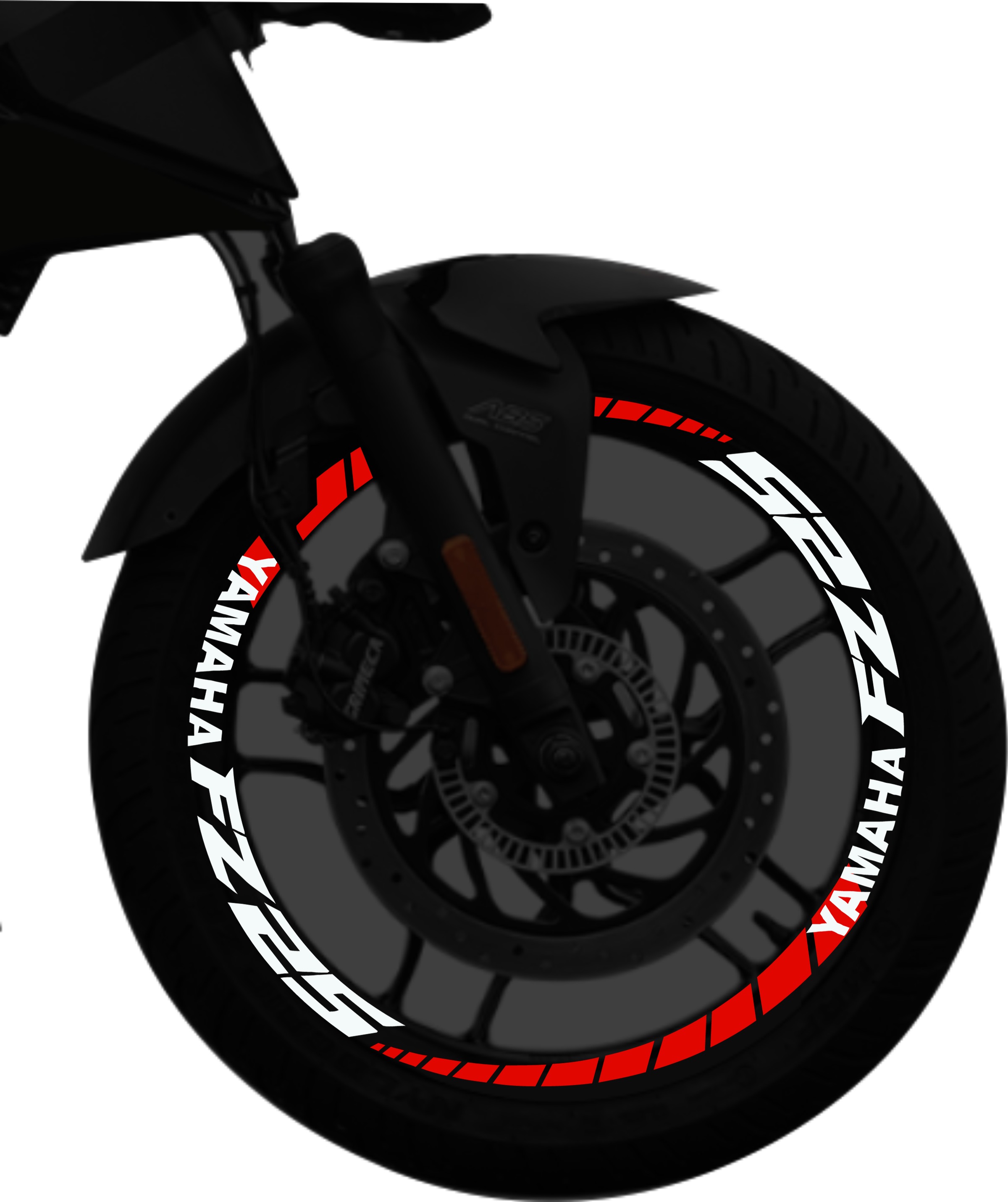 Yamaha FZ25 kit de stickers para rines SKU2032