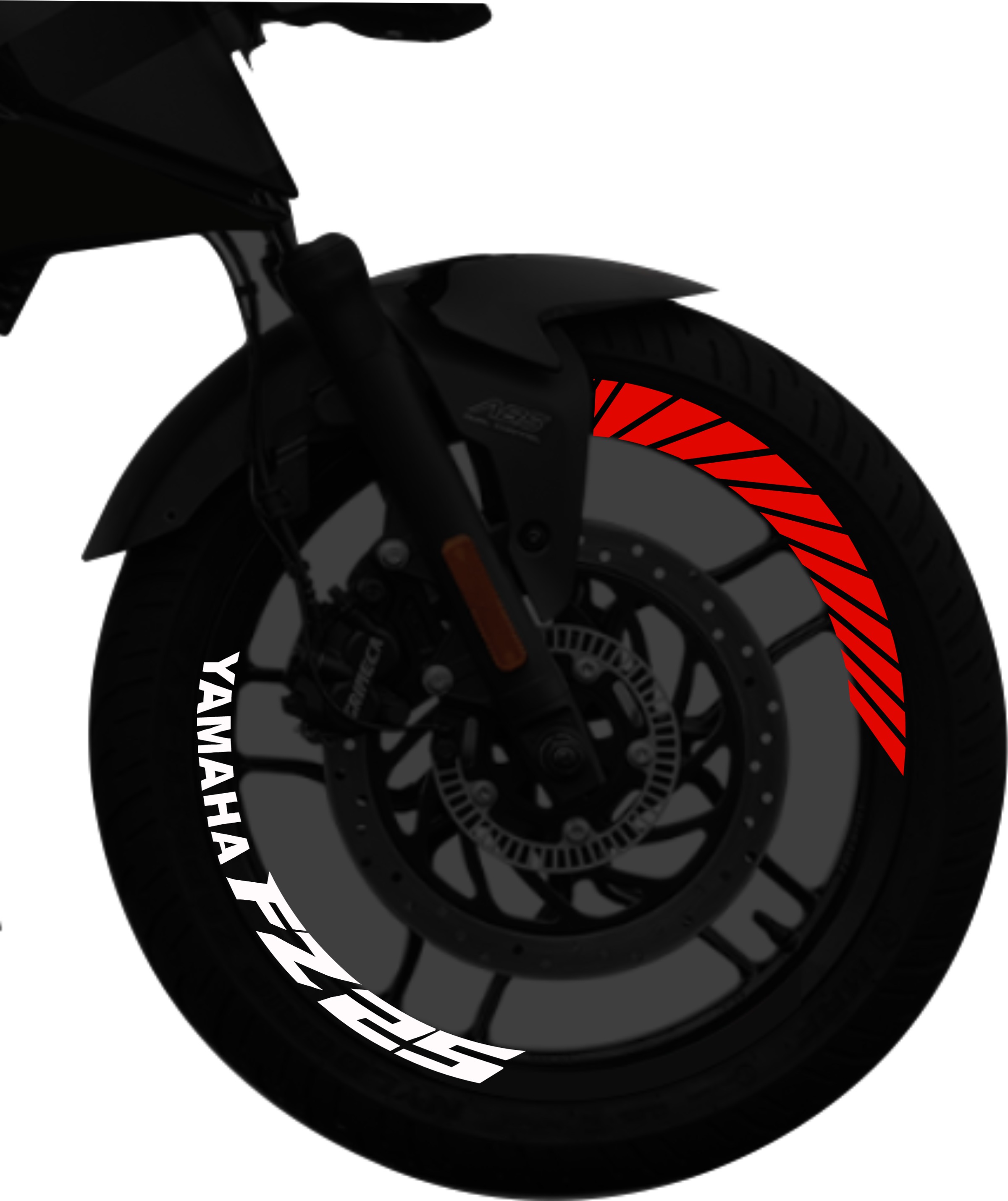 Yamaha FZ25 kit de stickers para rines SKU2033