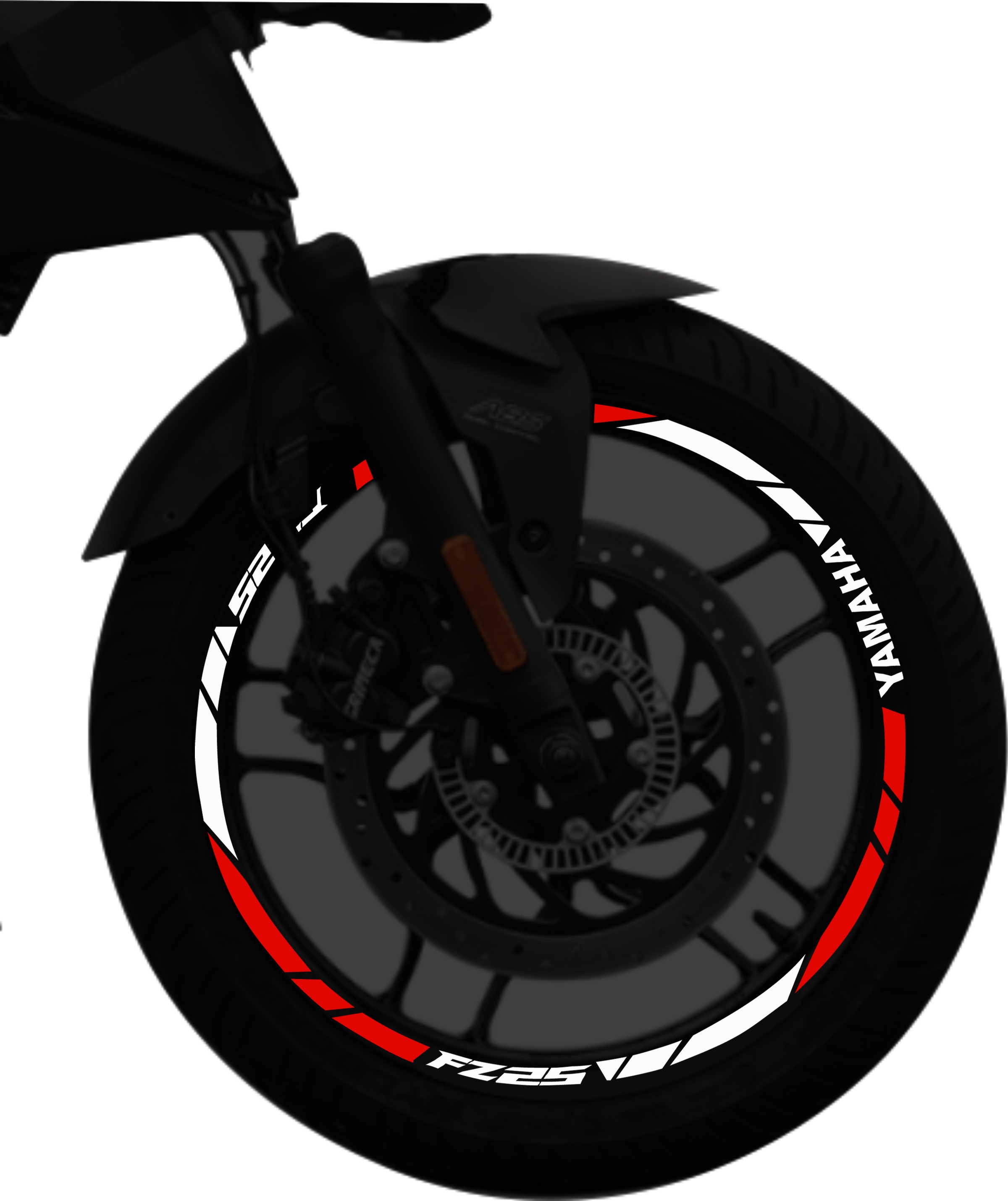 Yamaha FZ25 kit de stickers para rines SKU2037