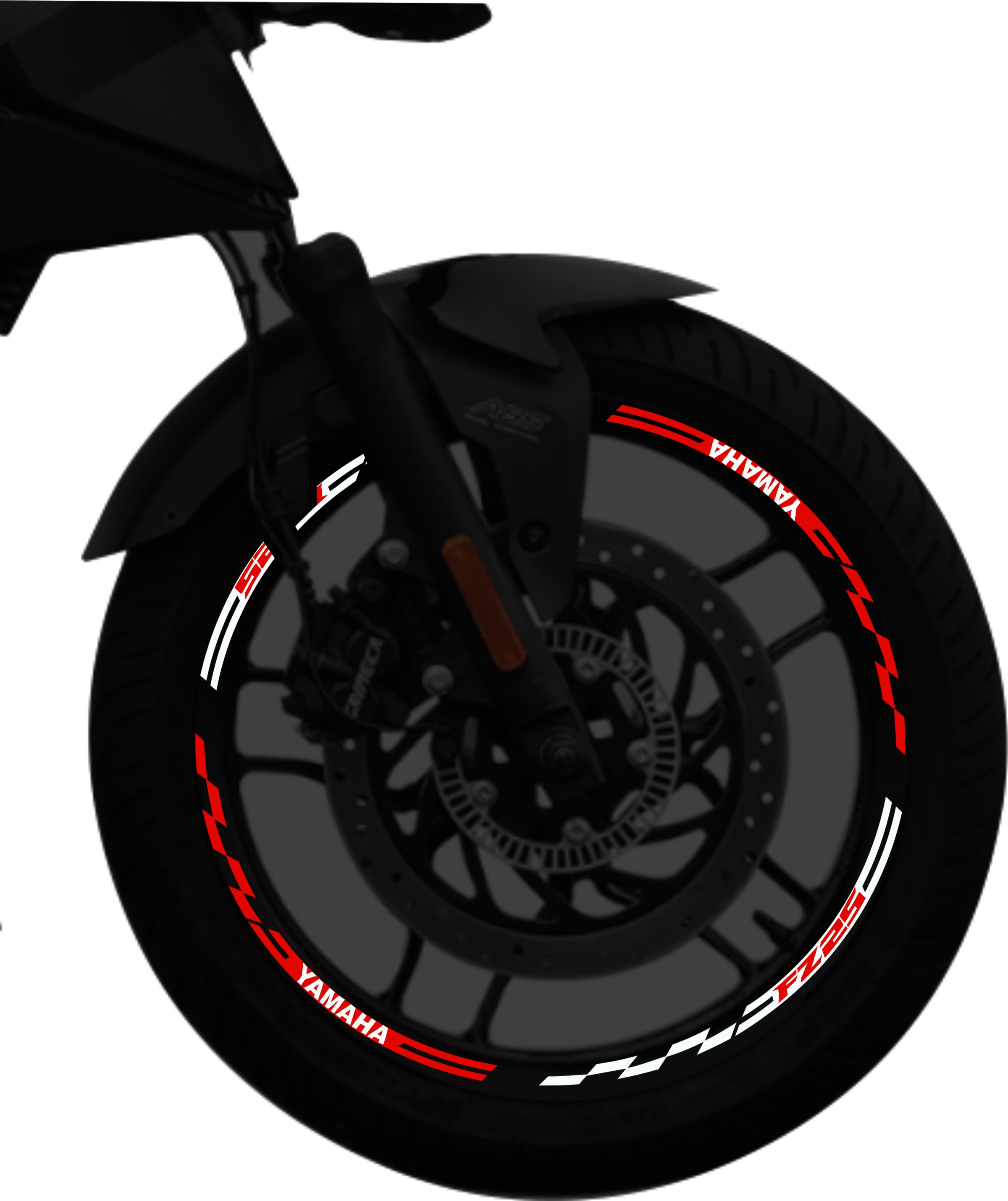 Yamaha FZ25 kit de stickers para rines SKU2046